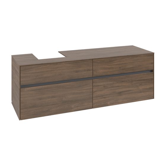 Villeroy & Boch Waschtischunterschrank Collaro C10500 1600x548x500mm Arizona Oak