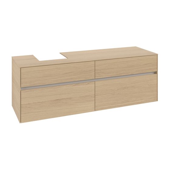 Villeroy & Boch Waschtischunterschrank Collaro C10500 1600x548x500mm Nordic Oak