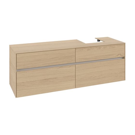 Villeroy & Boch Waschtischunterschrank Collaro C10600 1600x548x500mm Nordic Oak