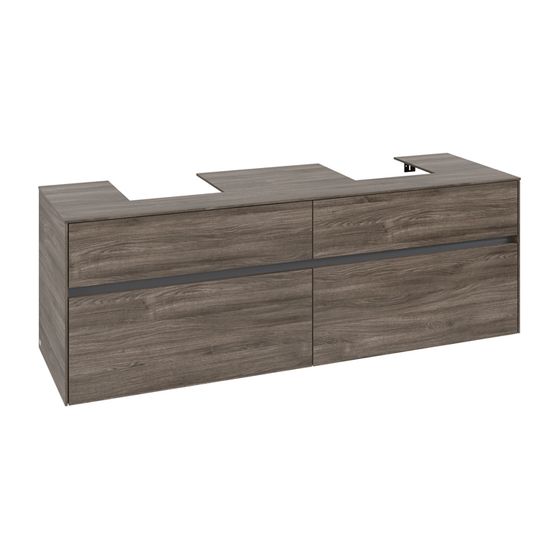 Villeroy & Boch Waschtischunterschrank Collaro C10700 1600x548x500mm Stone Oak