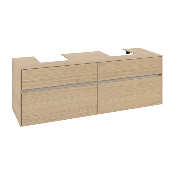 Villeroy & Boch Waschtischunterschrank Collaro C10700 1600x548x500mm Nordic Oak