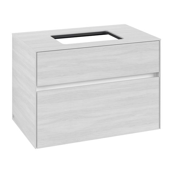 Villeroy & Boch Waschtischunterschrank Collaro C10800 800x548x500mm White Wood