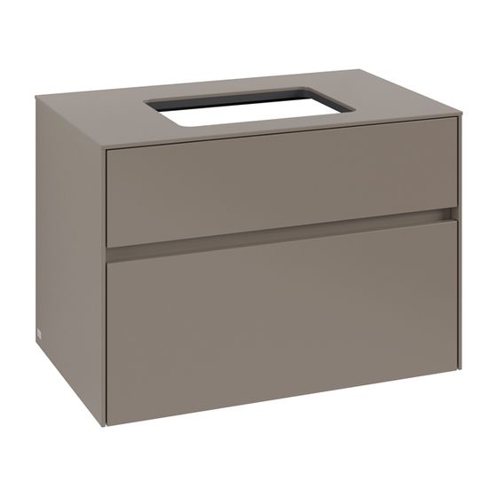 Villeroy & Boch Waschtischunterschrank Collaro C10800 800x548x500mm Truffle Grey