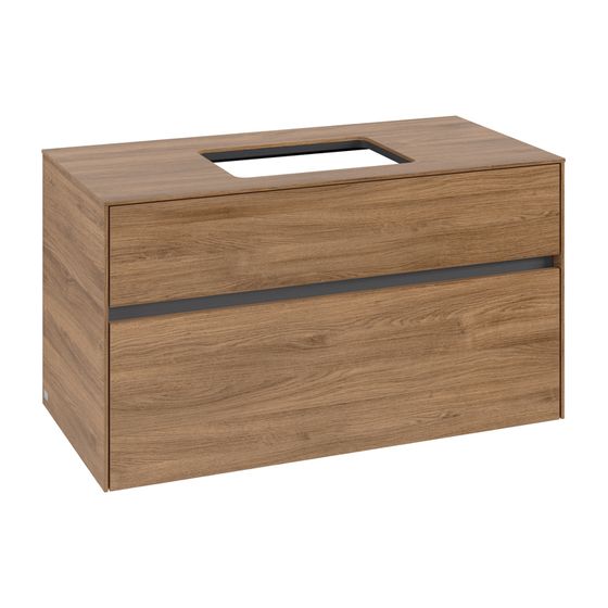 Villeroy & Boch Waschtischunterschrank Collaro C10900 1000x548x500mm Kansas Oak