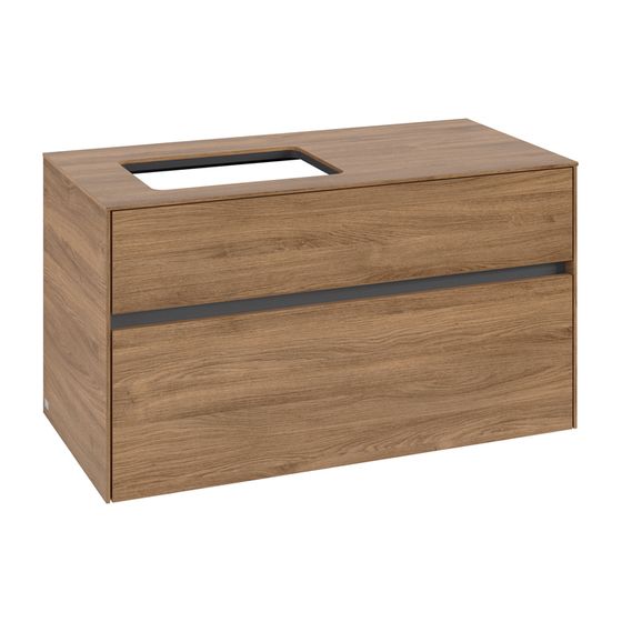 Villeroy & Boch Waschtischunterschrank Collaro C11000 1000x548x500mm Kansas Oak