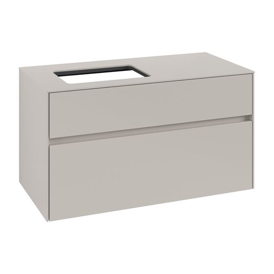 Villeroy & Boch Waschtischunterschrank Collaro C11000 1000x548x500mm Soft Grey