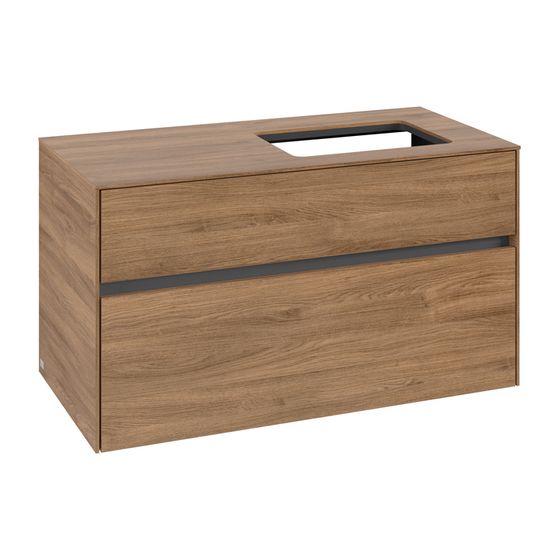 Villeroy & Boch Waschtischunterschrank Collaro C11100 1000x548x500mm Kansas Oak