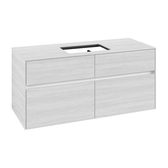 Villeroy & Boch Waschtischunterschrank Collaro C11200 1200x548x500mm White Wood