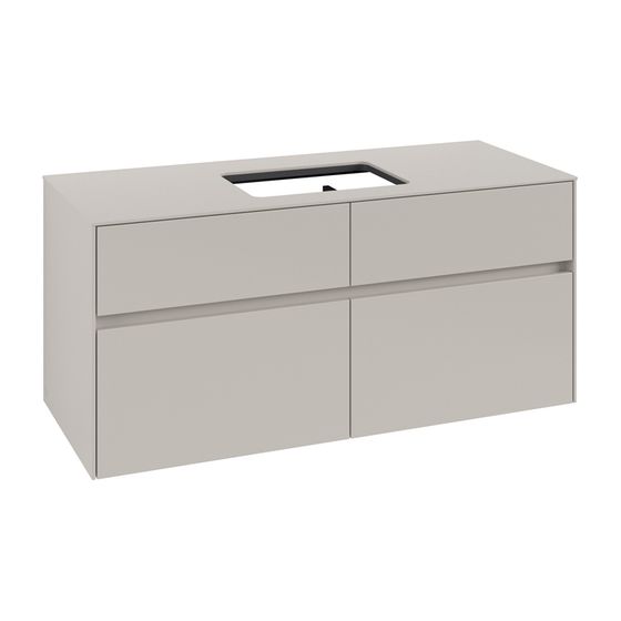 Villeroy & Boch Waschtischunterschrank Collaro C11200 1200x548x500mm Soft Grey