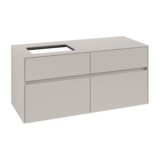 Villeroy & Boch Waschtischunterschrank Collaro C11300 1200x548x500mm Soft Grey