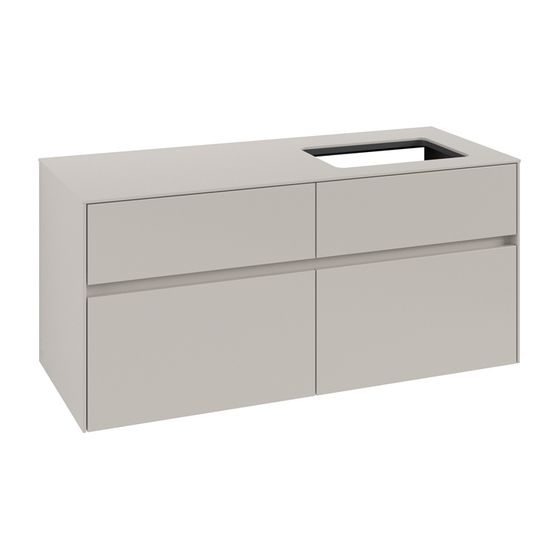 Villeroy & Boch Waschtischunterschrank Collaro C11400 1200x548x500mm Soft Grey