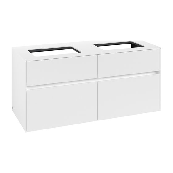 Villeroy & Boch Waschtischunterschrank Collaro C11500 1200x548x500mm White Matt