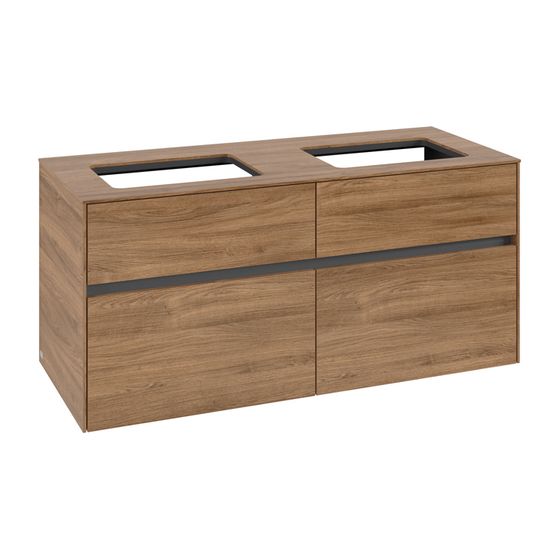 Villeroy & Boch Waschtischunterschrank Collaro C11500 1200x548x500mm Kansas Oak