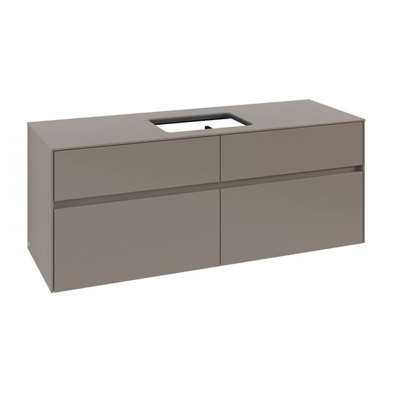 Villeroy & Boch Waschtischunterschrank Collaro C11600 1400x548x500mm Truffle Grey