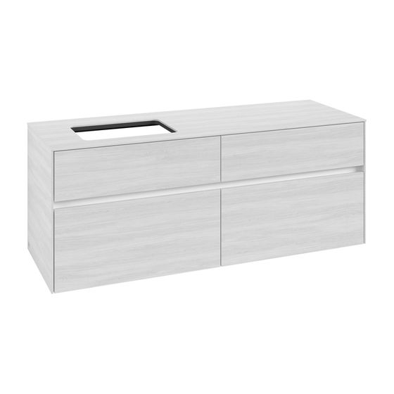 Villeroy & Boch Waschtischunterschrank Collaro C11700 1400x548x500mm White Wood