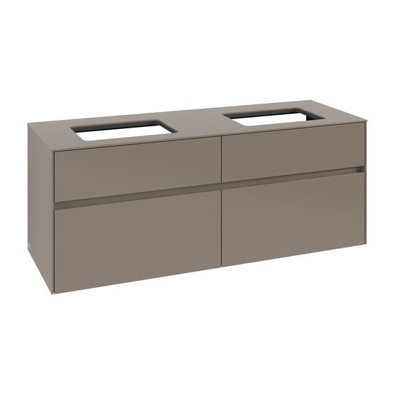 Villeroy & Boch Waschtischunterschrank Collaro C11900 1400x548x500mm Truffle Grey