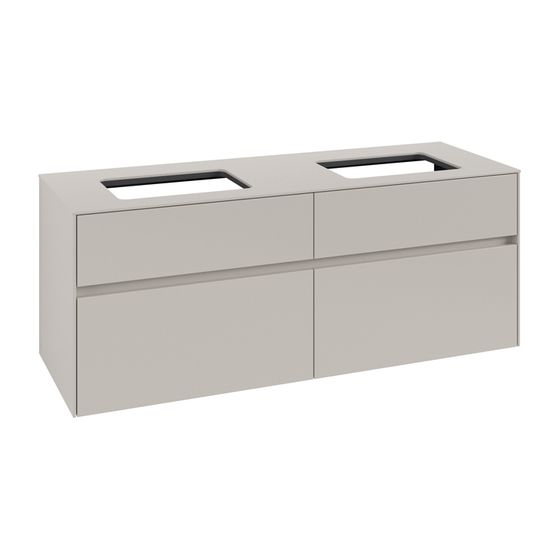 Villeroy & Boch Waschtischunterschrank Collaro C11900 1400x548x500mm Soft Grey