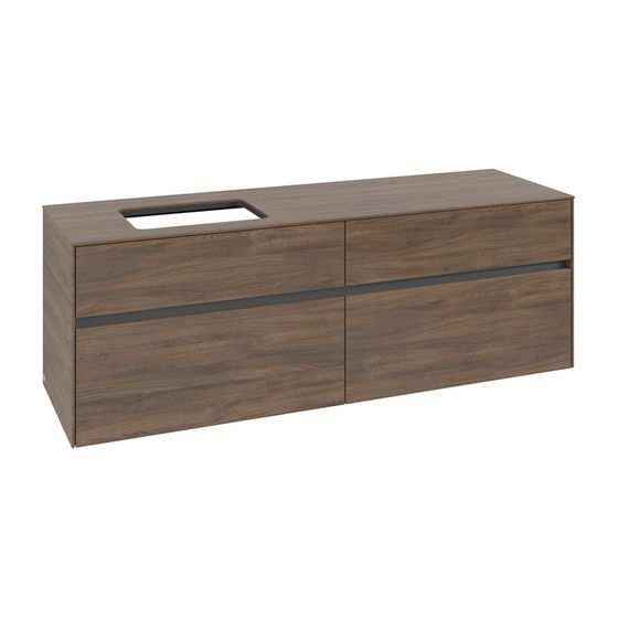 Villeroy & Boch Waschtischunterschrank Collaro C12100 1600x548x500mm Arizona Oak