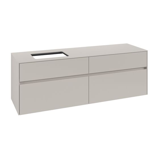 Villeroy & Boch Waschtischunterschrank Collaro C12100 1600x548x500mm Soft Grey