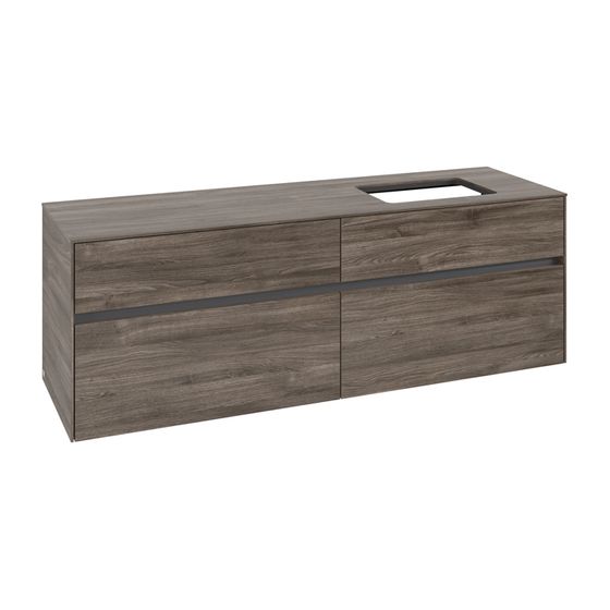 Villeroy & Boch Waschtischunterschrank Collaro C12200 1600x548x500mm Stone Oak