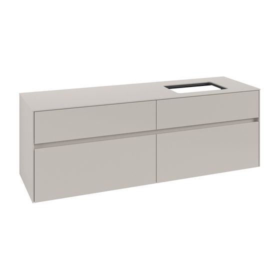 Villeroy & Boch Waschtischunterschrank Collaro C12200 1600x548x500mm Soft Grey