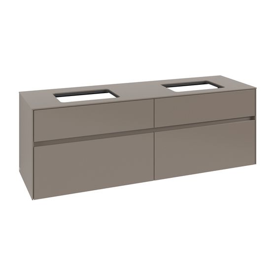 Villeroy & Boch Waschtischunterschrank Collaro C12300 1600x548x500mm Truffle Grey