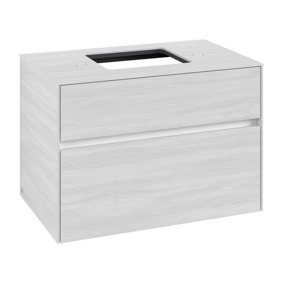 Villeroy & Boch Waschtischunterschrank Collaro C12400 800x548x500mm White Wood