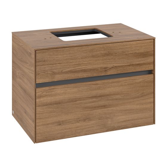 Villeroy & Boch Waschtischunterschrank Collaro C12400 800x548x500mm Kansas Oak