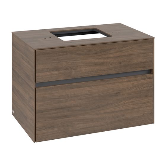 Villeroy & Boch Waschtischunterschrank Collaro C12400 800x548x500mm Arizona Oak