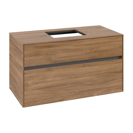 Villeroy & Boch Waschtischunterschrank Collaro C12500 1000x548x500mm Kansas Oak