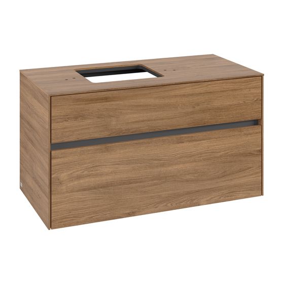 Villeroy & Boch Waschtischunterschrank Collaro C12600 1000x548x500mm Kansas Oak