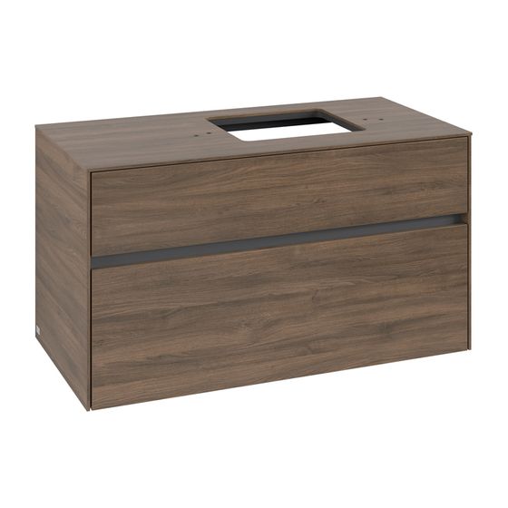 Villeroy & Boch Waschtischunterschrank Collaro C12700 1000x548x500mm Arizona Oak