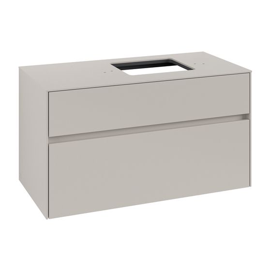 Villeroy & Boch Waschtischunterschrank Collaro C12700 1000x548x500mm Soft Grey