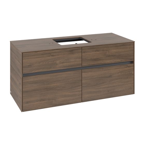 Villeroy & Boch Waschtischunterschrank Collaro C12800 1200x548x500mm Arizona Oak