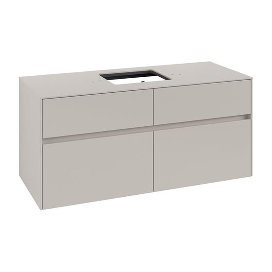 Villeroy & Boch Waschtischunterschrank Collaro C12800 1200x548x500mm Soft Grey