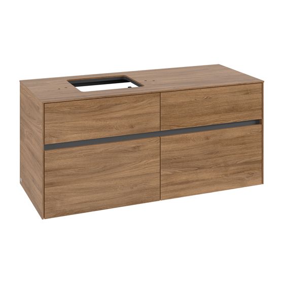 Villeroy & Boch Waschtischunterschrank Collaro C12900 1200x548x500mm Kansas Oak