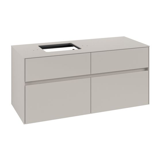 Villeroy & Boch Waschtischunterschrank Collaro C12900 1200x548x500mm Soft Grey