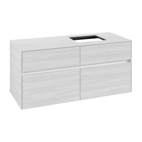 Villeroy & Boch Waschtischunterschrank Collaro C13000 1200x548x500mm White Wood