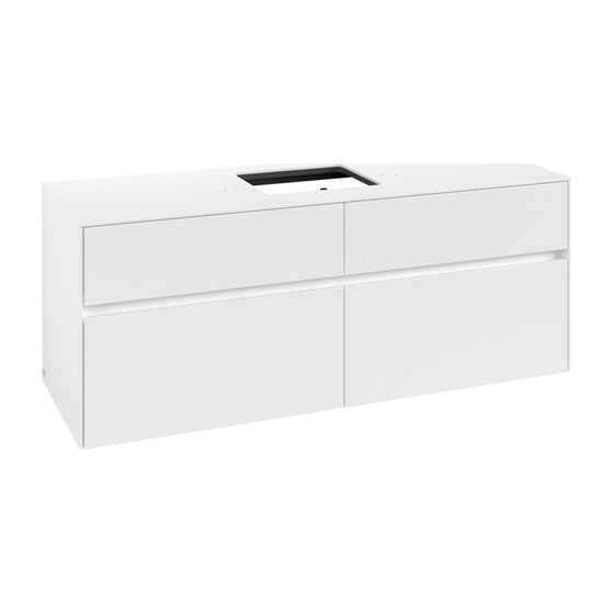 Villeroy & Boch Waschtischunterschrank Collaro C13100 1400x548x500mm White Matt