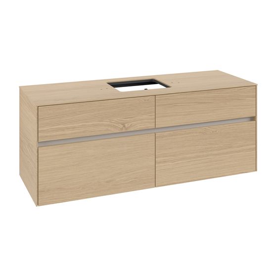 Villeroy & Boch Waschtischunterschrank Collaro C13100 1400x548x500mm Nordic Oak