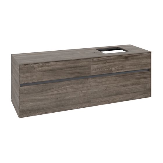 Villeroy & Boch Waschtischunterschrank Collaro C13600 1600x548x500mm Stone Oak