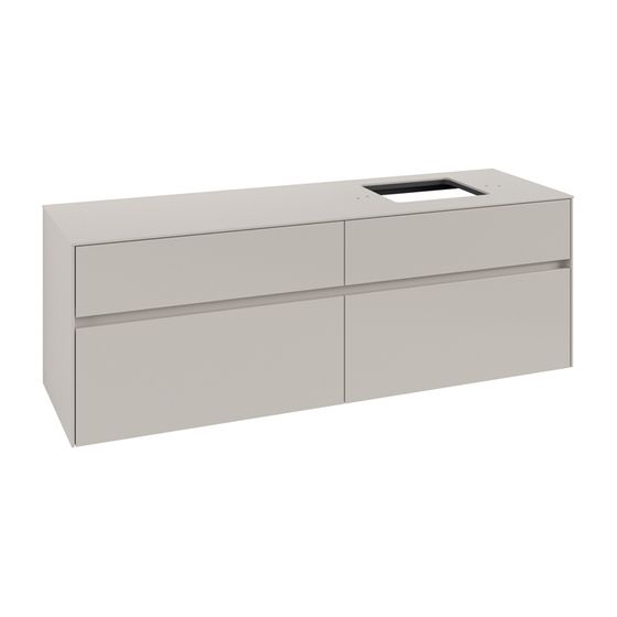 Villeroy & Boch Waschtischunterschrank Collaro C13600 1600x548x500mm Soft Grey