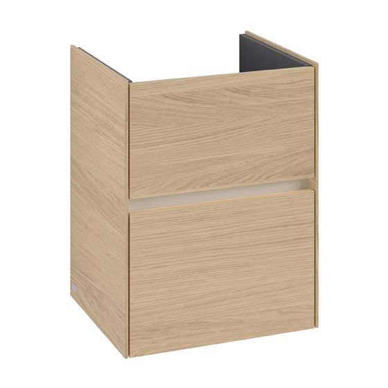 Villeroy & Boch Waschtischunterschrank Collaro C141B0 472x6095x404mm mit Beleuchtung Nordic Oak