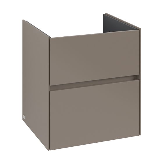 Villeroy & Boch Waschtischunterschrank Collaro C14200 472x6095x480mm Truffle Grey