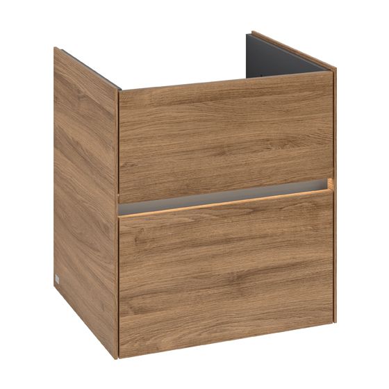 Villeroy & Boch Waschtischunterschrank Collaro C142B0 472x6095x480mm mit Beleuchtung Kansas Oak