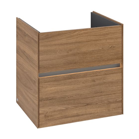 Villeroy & Boch Waschtischunterschrank Collaro C143B0 472x6095x611mm mit Beleuchtung Kansas Oak