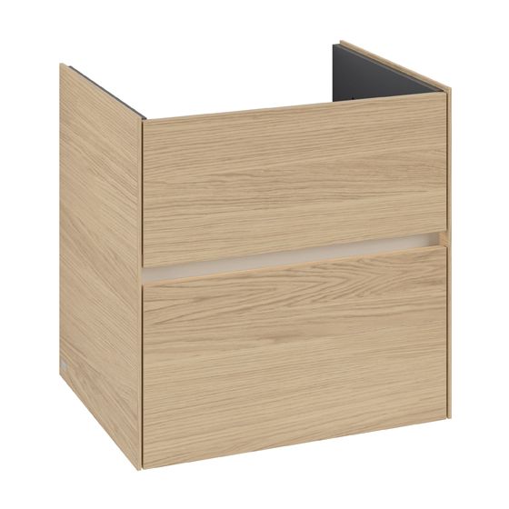 Villeroy & Boch Waschtischunterschrank Collaro C143B0 472x6095x611mm mit Beleuchtung Nordic Oak