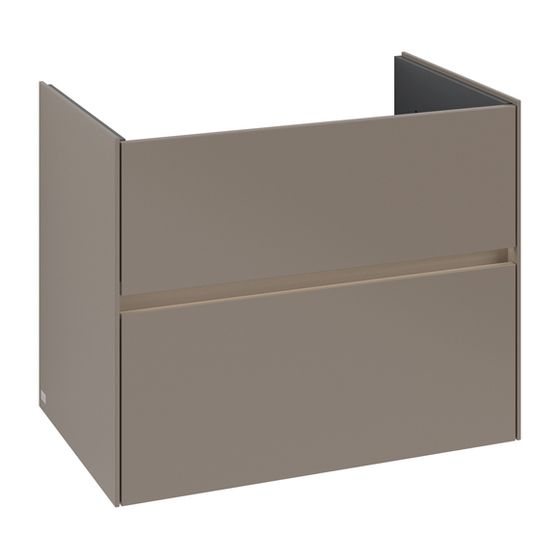 Villeroy & Boch Waschtischunterschrank Collaro C144B0 472x6095x761mm mit Beleuchtung Truffle Grey