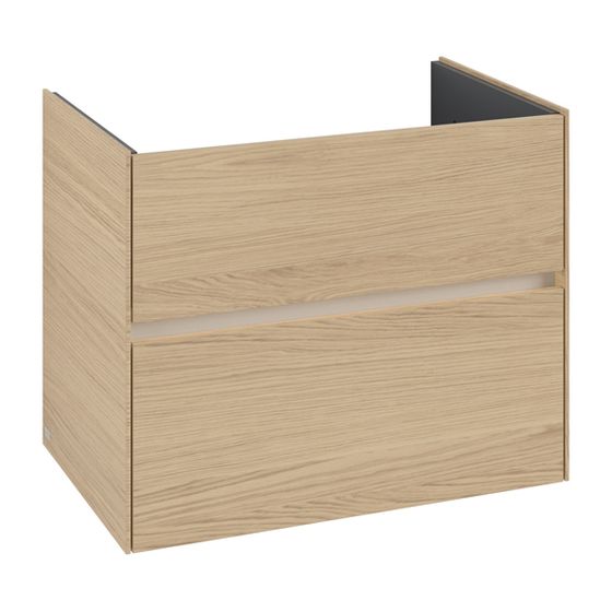 Villeroy & Boch Waschtischunterschrank Collaro C144B0 472x6095x761mm mit Beleuchtung Nordic Oak