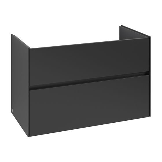 Villeroy & Boch Waschtischunterschrank Collaro C14500 472x6095x961mm Black Matt Lacquer